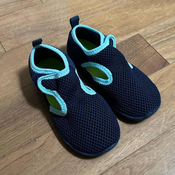 Boys Navy Blue Water Shoes - Picture 2 of 5